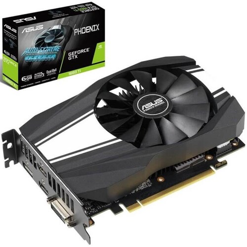 Tarjeta De Video Nvidia Asus Phoenix GTX 1660 Ti OC 6GB GDDR6 GeForce PH-GTX1660TI-O6G
