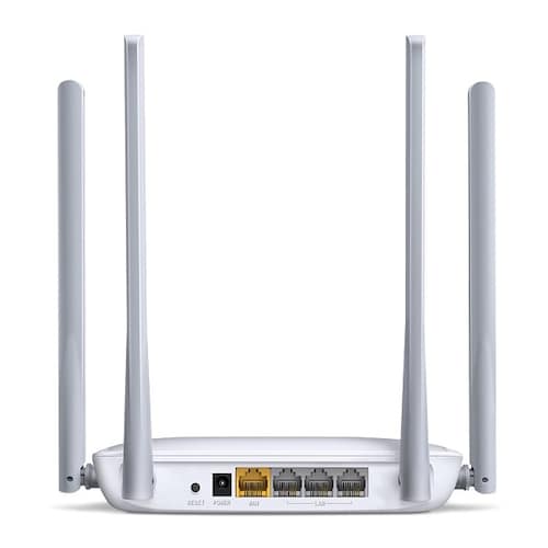 Router Mercusys fast ethernet mw325r, inalambrico, 300 mbit/s, 2.4ghz, 4x lan, 1x wan, con 4 antenas 5dbi