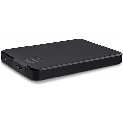 Disco Duro Externo Western Digital Elements Portatil 1TB Negro USB 3.0 WDBUZG0010BBK-WESN
