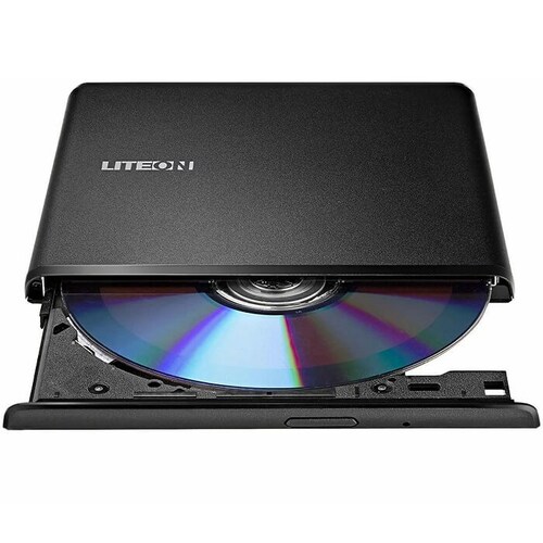 Quemador DVD Externo LITE ON Slim USB ES1-01 Negro