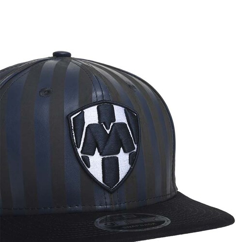 Gorra NEW ERA Unisex OF LOGO OFF STRIPES MONRAY Gris