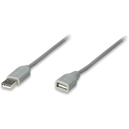 Cable USB Manhattan Extension 3 Metros 317238.