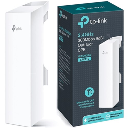 Access Point Tp-Link CPE210 2.4 GHz 300 Mbps Pharos Externo