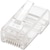 Plug Bote 100 Piezas Conector RJ45 Intellinet Cable UTP Cat 6E 502344