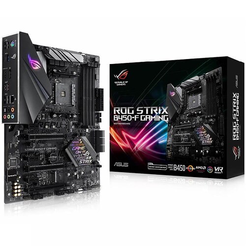 Tarjeta Madre ASUS ROG STRIX B450-F GAMING 4xDDR4 PCI-E USB3 Socket AM4