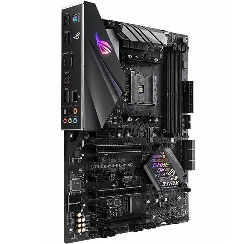 Tarjeta Madre ASUS ROG STRIX B450-F GAMING 4xDDR4 PCI-E USB3 Socket AM4
