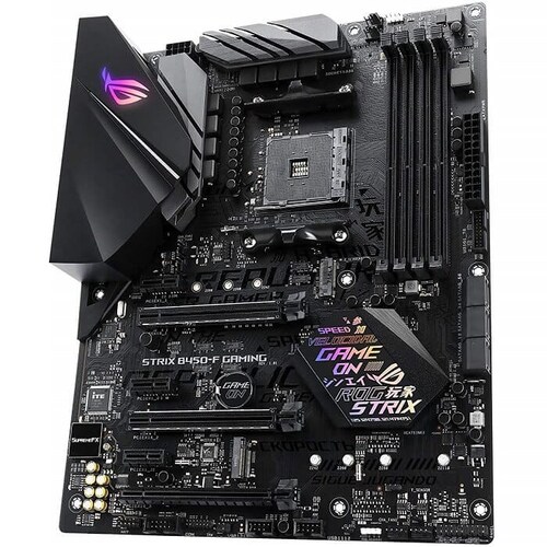 Tarjeta Madre ASUS ROG STRIX B450-F GAMING 4xDDR4 PCI-E USB3 Socket AM4