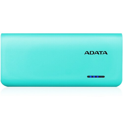 Bateria Adata PT100 10000mAh Power Bank Azul-Rosa USB Cargador Portatil APT100-10000M-5V-CTBPK