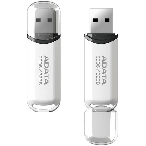 Memoria Flash USB Adata C906 32GB Blanca AC906-32G-RWH