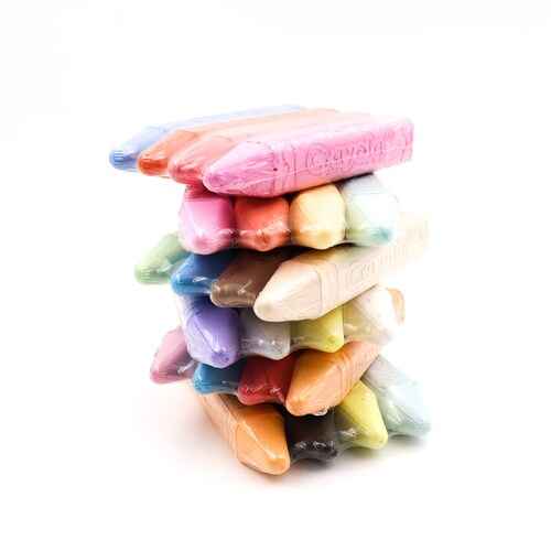Caja Gises Gigantes Lavables. Crayola