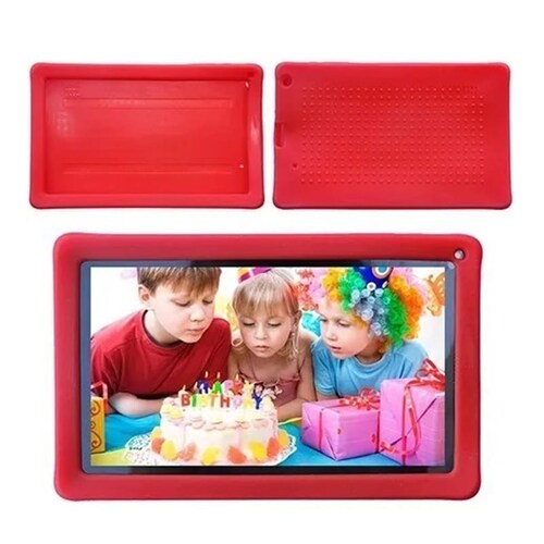 Oferta 3x1 Funda Antigolpes Para Tablet 7 Pulgadas  - Negro - Rojo - Blanco