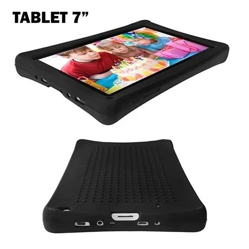 Oferta 3x1 Funda Antigolpes Para Tablet 7 Pulgadas  - Negro - Rojo - Blanco