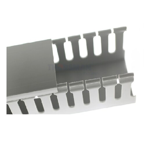 CANALETA RANURADA GRIS 2 PZAS DE 45X45MM THORSMAN 8901-01255.