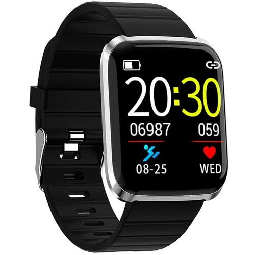 Fralugio Smart watch Reloj Inteligente Oximetro Notificaciones en IOS y Android Mod 118 Pro