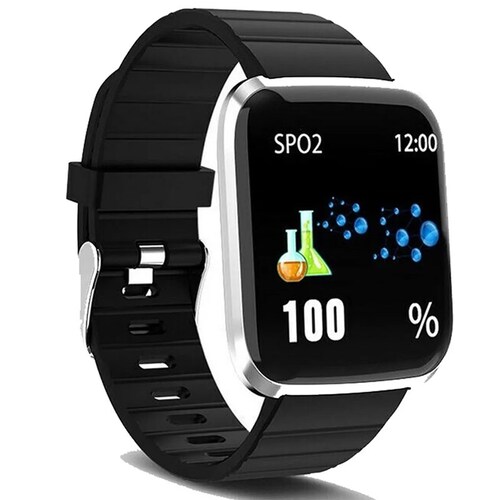 Fralugio Smart watch Reloj Inteligente Oximetro Notificaciones en IOS y Android Mod 118 Pro