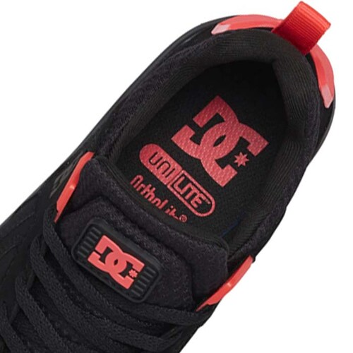 Tenis DC Mujer VANDIUM Negro.