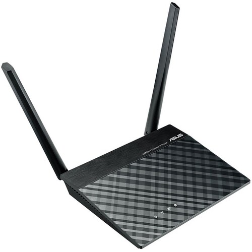Router ASUS RT-N300/B1 2.4GHz 300Mbps.