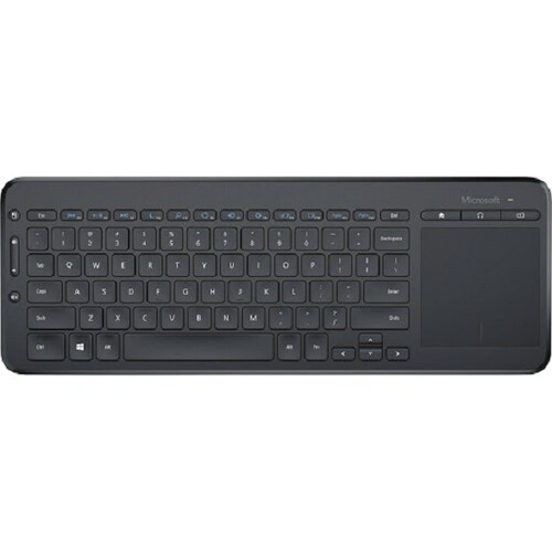 Microsoft All-in-One Media Keyboard N9Z-00004, Inalambrico, USB, Negro (N9Z-00004)
