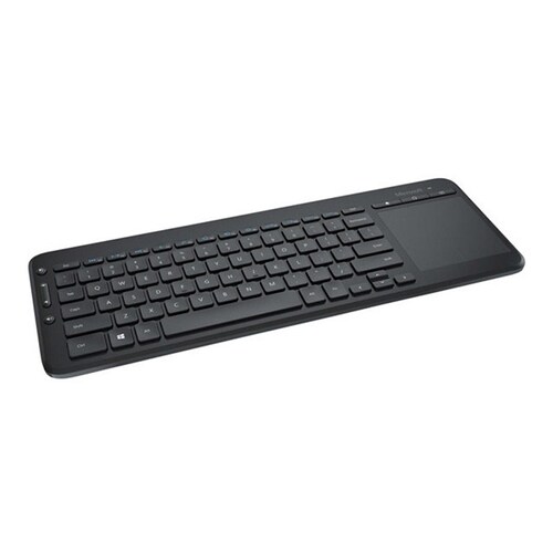 Microsoft All-in-One Media Keyboard N9Z-00004, Inalambrico, USB, Negro (N9Z-00004)