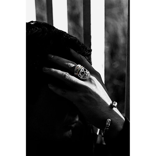 Anillo de calavera ROYAL BLOOD by AZHARA