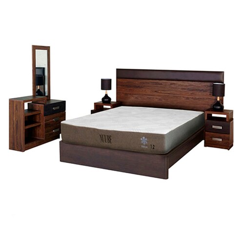 Colchón de Memory Foam King Size Nuube 1.2 , empacado al vacío y entregado en caja 