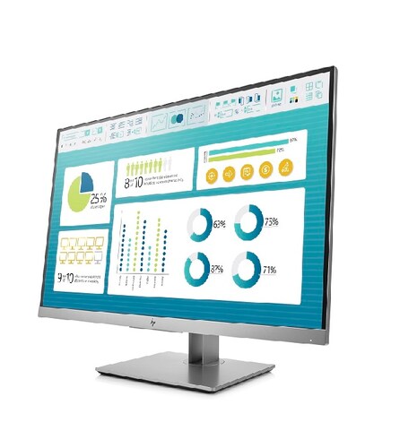 Monitor HP EliteDisplay E273 LED 27'', Full HD, Widescreen, HDMI, Negro/Plata (1FH50AA)