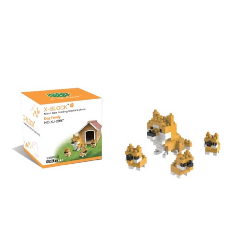 MiniBloques PERRO 3D 139 PZAS
