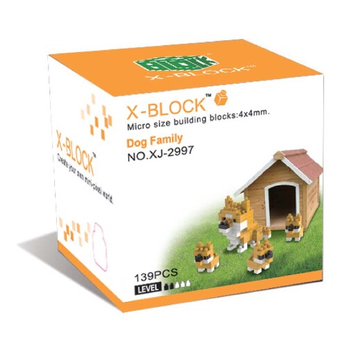 MiniBloques PERRO 3D 139 PZAS