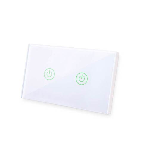 Interruptor inteligente Wifi Interruptor de Luz, Smart Switch Iluminación LED Compatible con Alexa Google Home