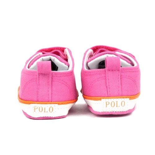 Tenis Polo Ralph Lauren Para Bebé Color Rosa Con Fiusha