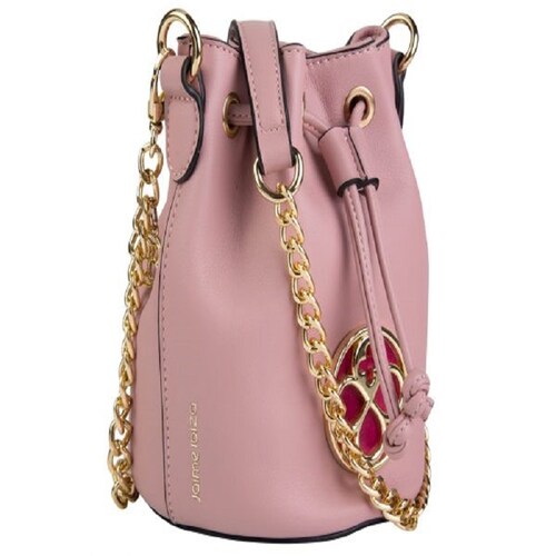 BOLSA DE DAMA TIPO MORRALITO JAIME IBIZA ORIGINAL COLOR ROSA