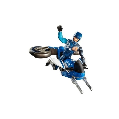 Max Steel Muñeco Moto Transformación