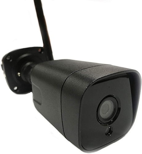 Cámara para exterior Netzhome WV09 Wi fi HD Contra Agua Modo Nocturno Negra