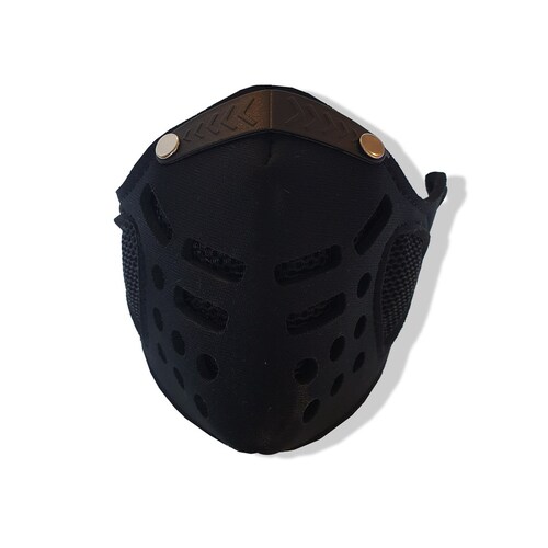 CUBREBOCAS DE NEOPRENO COLOR NEGRO Y MILITAR REUTILIZABLE / LAVABLE
