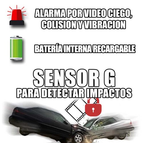 Grabador Doble Camara para Vehiculo Auto Transmisión 4G GPS