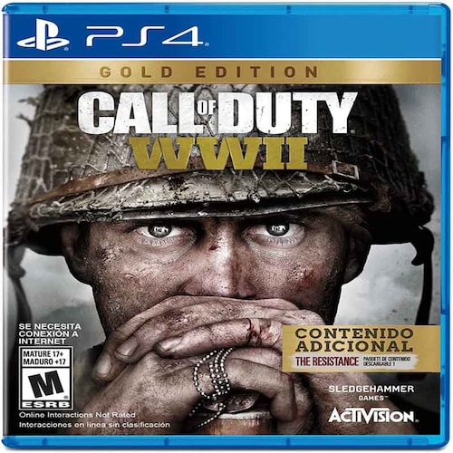 CALL OF DUTY WWII GOLD.-PS4