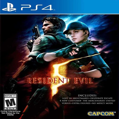 RESIDENT EVIL 5.-PS4