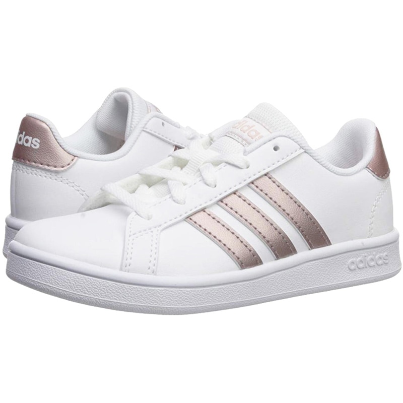 Adidas grand court rosa sale cobre