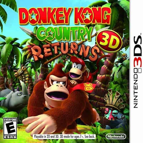 DONKEY KONG COUNTRY RETURNS 3D.-3DS