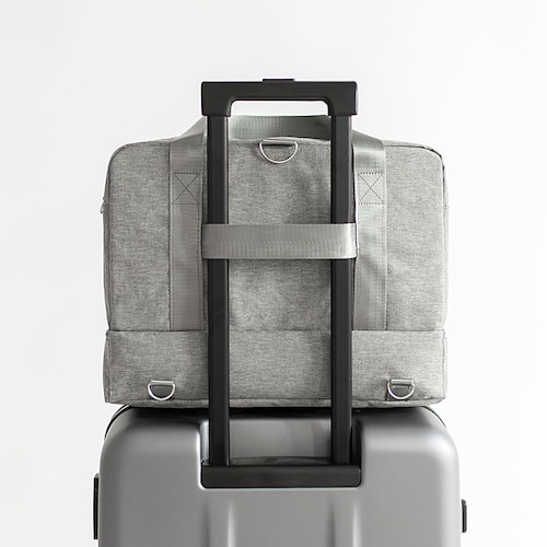 Bolsa de viaje con compartimento para zapatos, bolsa portátil compartimentos para ropa mojada