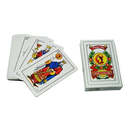 Juego De Cartas Baraja Española Naipe de Cartón