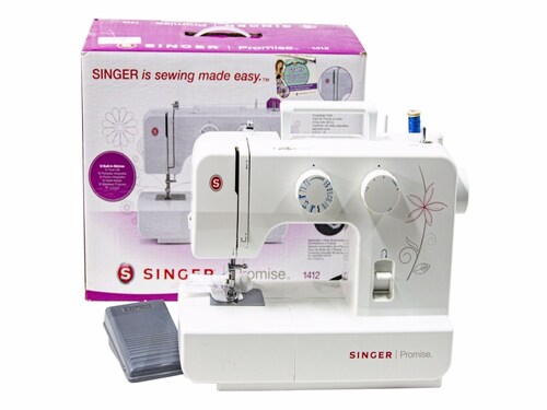 Singer Promise 1412 Máquina de coser (blanco)