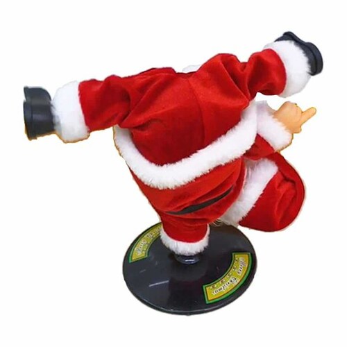 Santa Claus Street Dance Break Dance