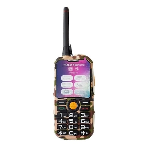 Celular Uso Rudo Naomi Phone Ptt6800 Power Bank Radio