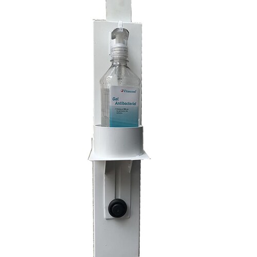 Dispensador De Gel Antibacterial Modulo Sanitizante Pedestal