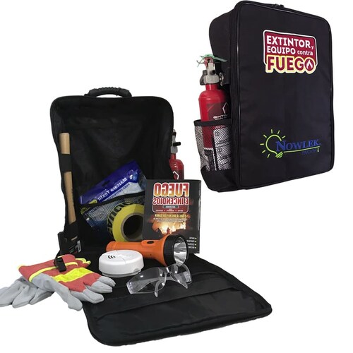 Extintor de 2kg Kit de Emergencia Incluye Equipo Contra Fuego