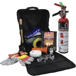 Extintor de 2kg Kit de Emergencia Incluye Equipo Contra Fuego