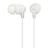Audifonos SONY in-ear alambricos blanco mdrex15lp