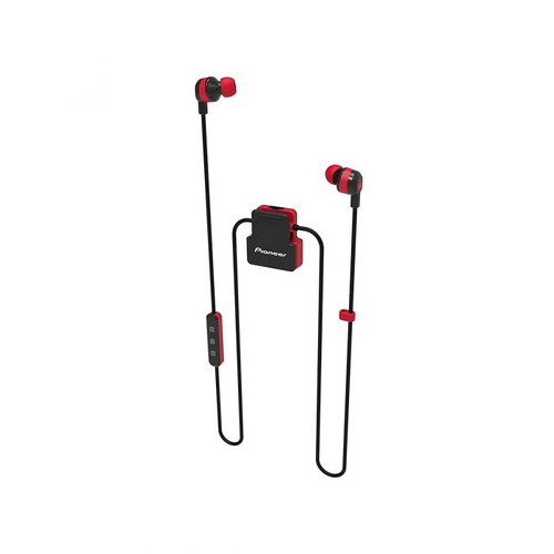 Audifonos PIONEER in-ear bluetooth rojo manos libres secl5bt