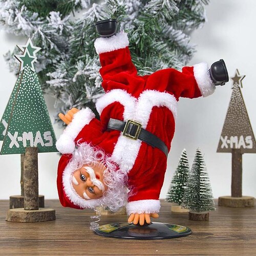 Santa Claus Street Dance Break Dance